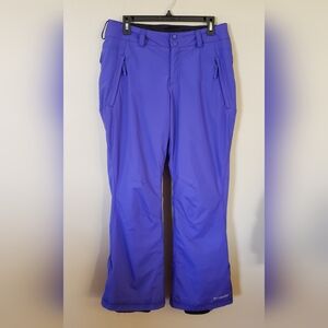 Columbia Women's Purple Snow Pant Size Medium